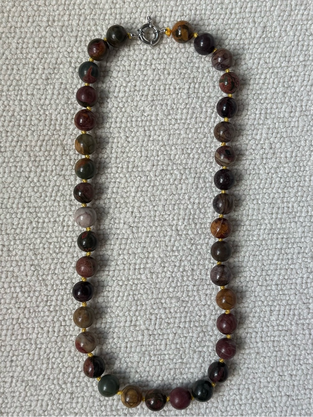 NWOT Tuckernuck Picasso Jasper Necklace